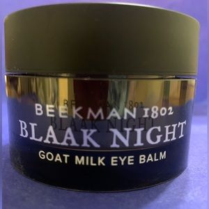 Beekman 1802. Black night. Goat milk eye balm.